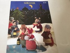 ALAN DART DICKENSIAN MICE TOY KNITTING PATTERN