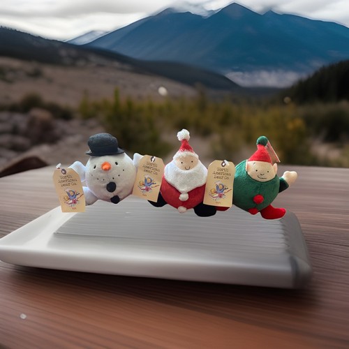 Father christmas snowman and - snowman,