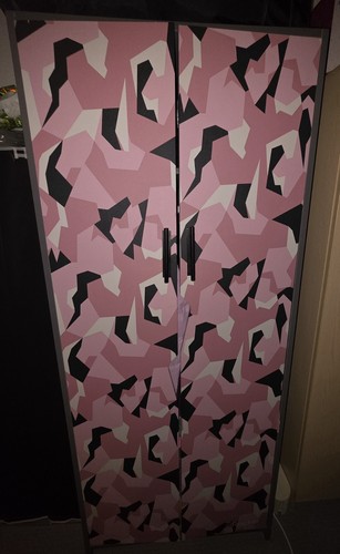 Double door wardrobe used - double,