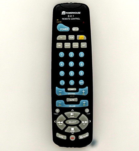 X10 powerhouse ur19a 1 rf - x10, 6-in-1
