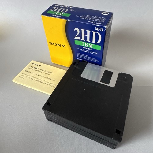 10x sony floppy disks - 10x,