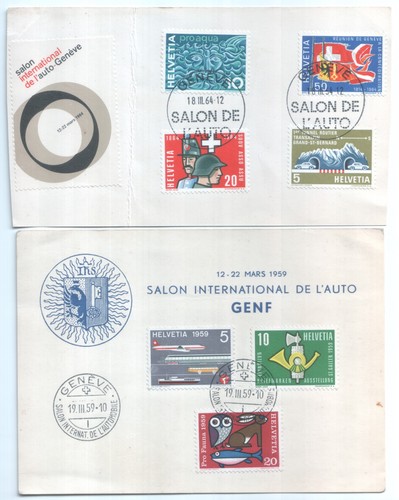 Switzerland first day covers - switzerland,