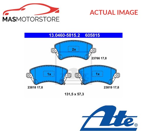 Brake pads set braking - brake, pad
