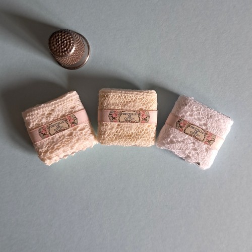Three miniature bolts - miniature, of