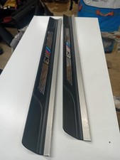 Bmw 3 Series E46 M3 coupe 2002 door sill trim entrance covers  - amo47 