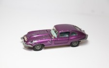 Dinky 131 Jaguar E Type 2+2 Purple - Vintage Original Model Meccano