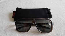 Bolle brown frame polarized sunglasses. Prime. With bag.