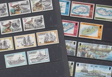 Alderney 1984-2000 Mint MNH 4 Full Sets Birds Shipwrecks Maps Historical Events