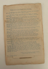 Original WW1 Demob Letters MG