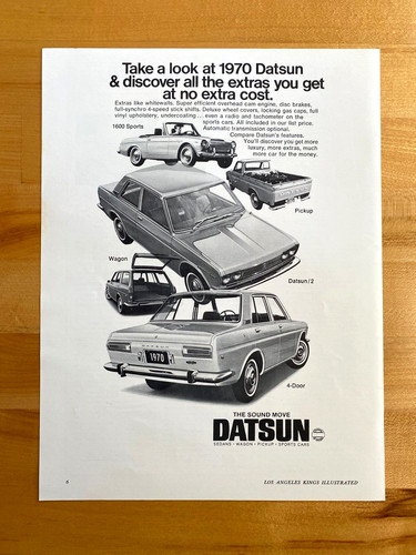 1970 print datsun - 1970,