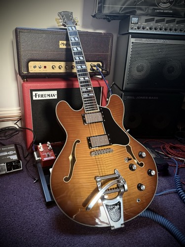 Eastman t486b goldburst - t486b, bigsby
