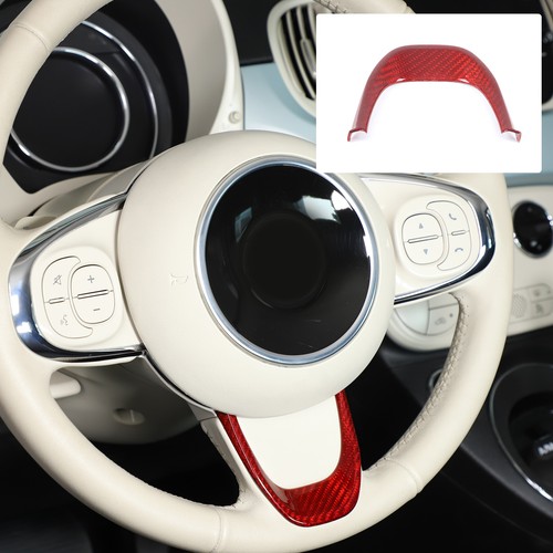 Red real carbon fiber steering - red,