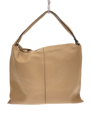 Ripani tote bag leather - leather, beige