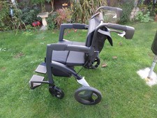 Rollz Motion Rhythm Dual Use All In One Rollator Walker & Wheelchair