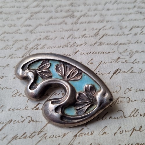 Art nouveau brooch 1900 - art,