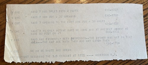 Ww2 original radio log - ww2, okinawa
