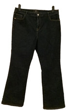 BNWOT TU Sainsbury’s Size 20L Ladies Stretch Flared Blue Denim Jeans