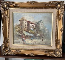 Caroline Burnett Oil Painting