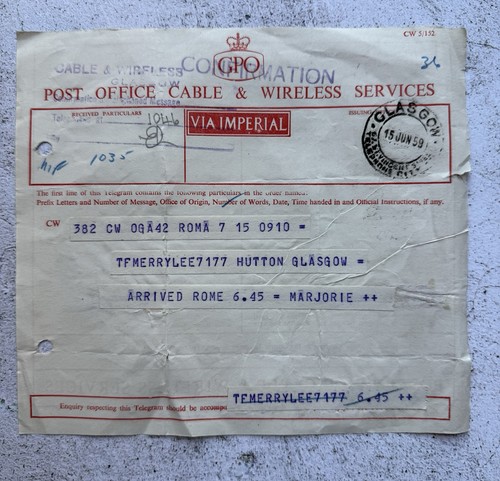 Vintage 1959 gpo post office - 1959,