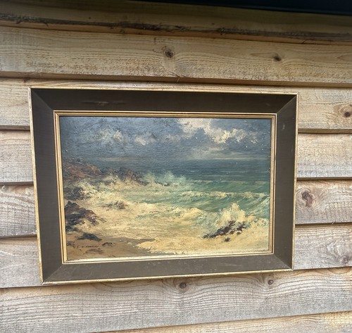 Vintage oil painting - vintage,