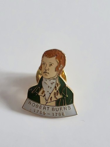 Robert burns pin badge - pin, badge.