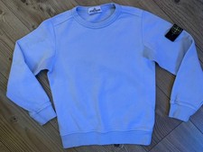 Stone Island Kids Jumper Age 8 Light Blue Junior