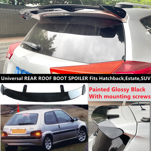 Universal glossy black rear - glossy,