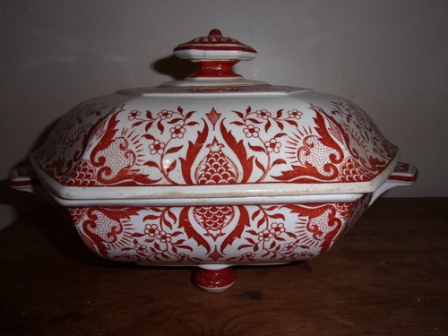 Antique minton soup - , tureen