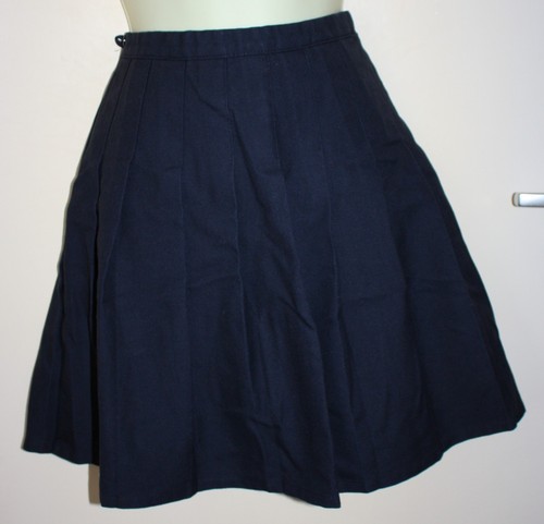 Girl navy blue pleated - navy,