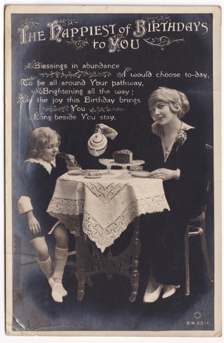 Vintage rppc postcard - rppc,