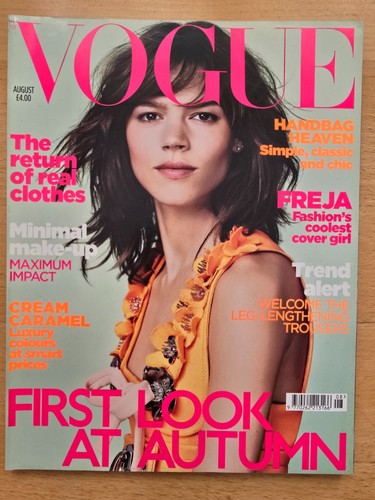 Vogue august 2010 freja - uk,