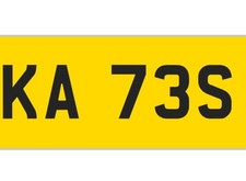 Kate Katie Number Plate For Sale DVLA KKA 73S Cherished Perfect Gift Investment