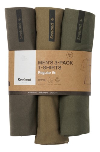 Seeland 3pack shirt - seeland, t-shirt