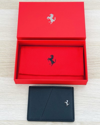 Ferrari genuine leather card - ferrari,