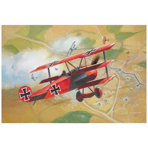 Fokker triplane aircraft - triplane,