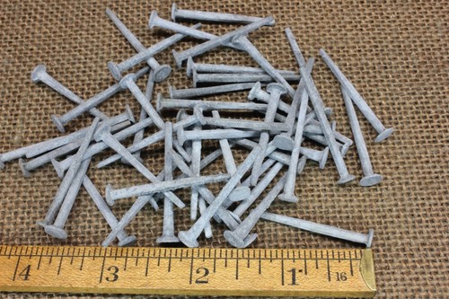 Old square nails - old,