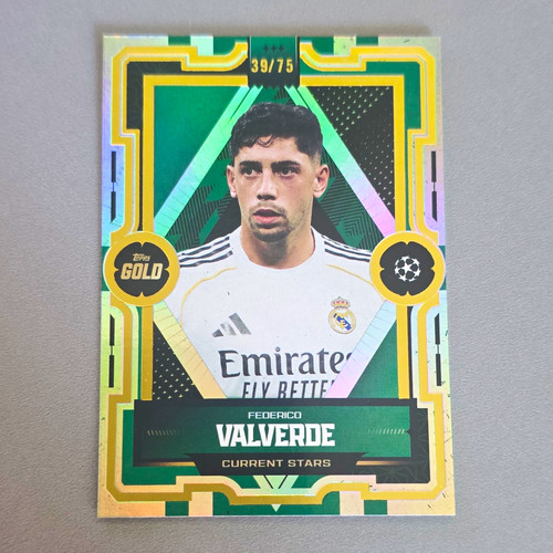 Topps gold 2023 uefa - gold, 2023-24