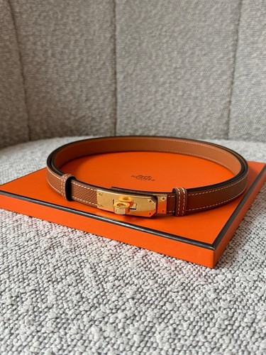 Hermes kelly belt - belt, gold