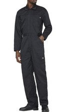 Dickies Men's Everyday Coverall Overalls Elasticated Back Waist Black 3XL BNWT