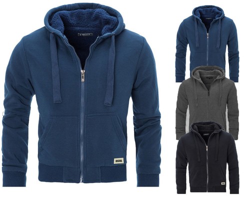Mens padded borg fleece sherpa - borg,