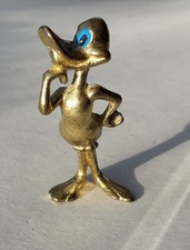 Vintage Brass Daffy Duck figure 5 cm