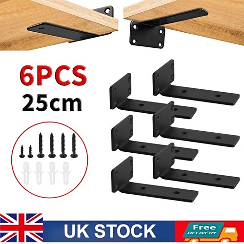 6pcs floating shelf brackets - 6pcs,