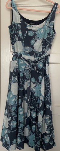 Laura ashley silk - ashley, sleeveless