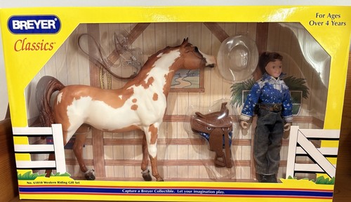 Breyer western riding barn set - western,