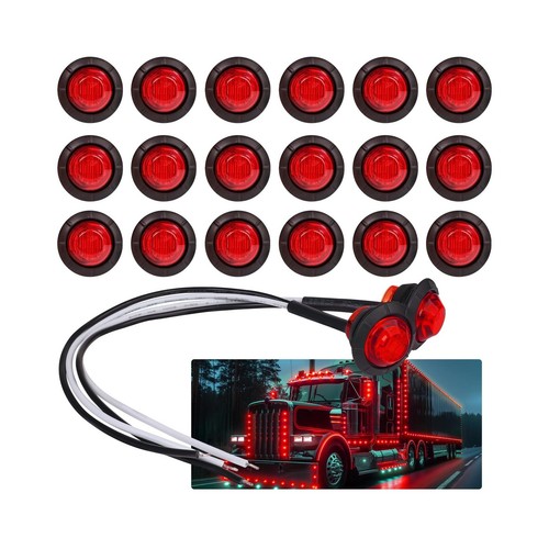 Lights 3 4 20 bullet - bullet, red