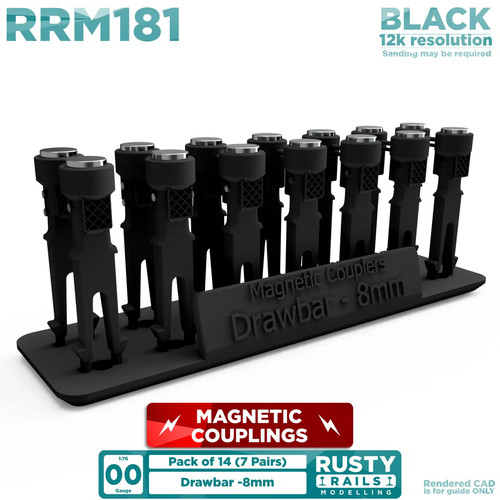 Rrm181 rusty rails gauge - rusty,