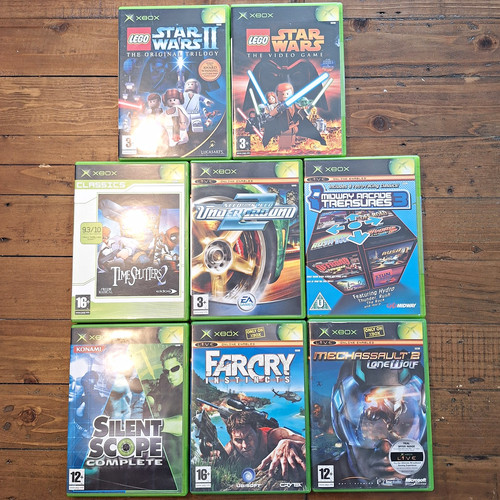 Original xbox games - games, x8