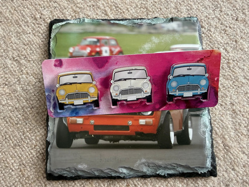 Classic mini pin badges 3 - badges, x