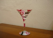 LOLITA COCKTAIL/ MARTINI COLOURFUL  * LIPSTICK * GLASS - DISCONTINUED