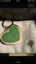 Mulberry Heart Frame key ring